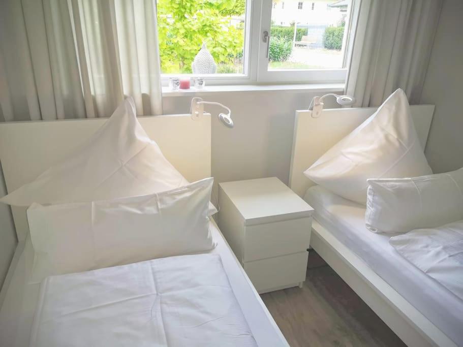 Wohnen Am Bach Apartment Haiming Luaran gambar