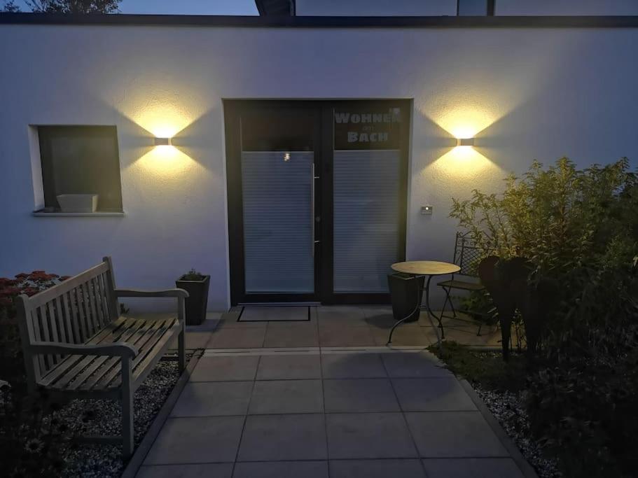 Wohnen Am Bach Apartment Haiming Luaran gambar